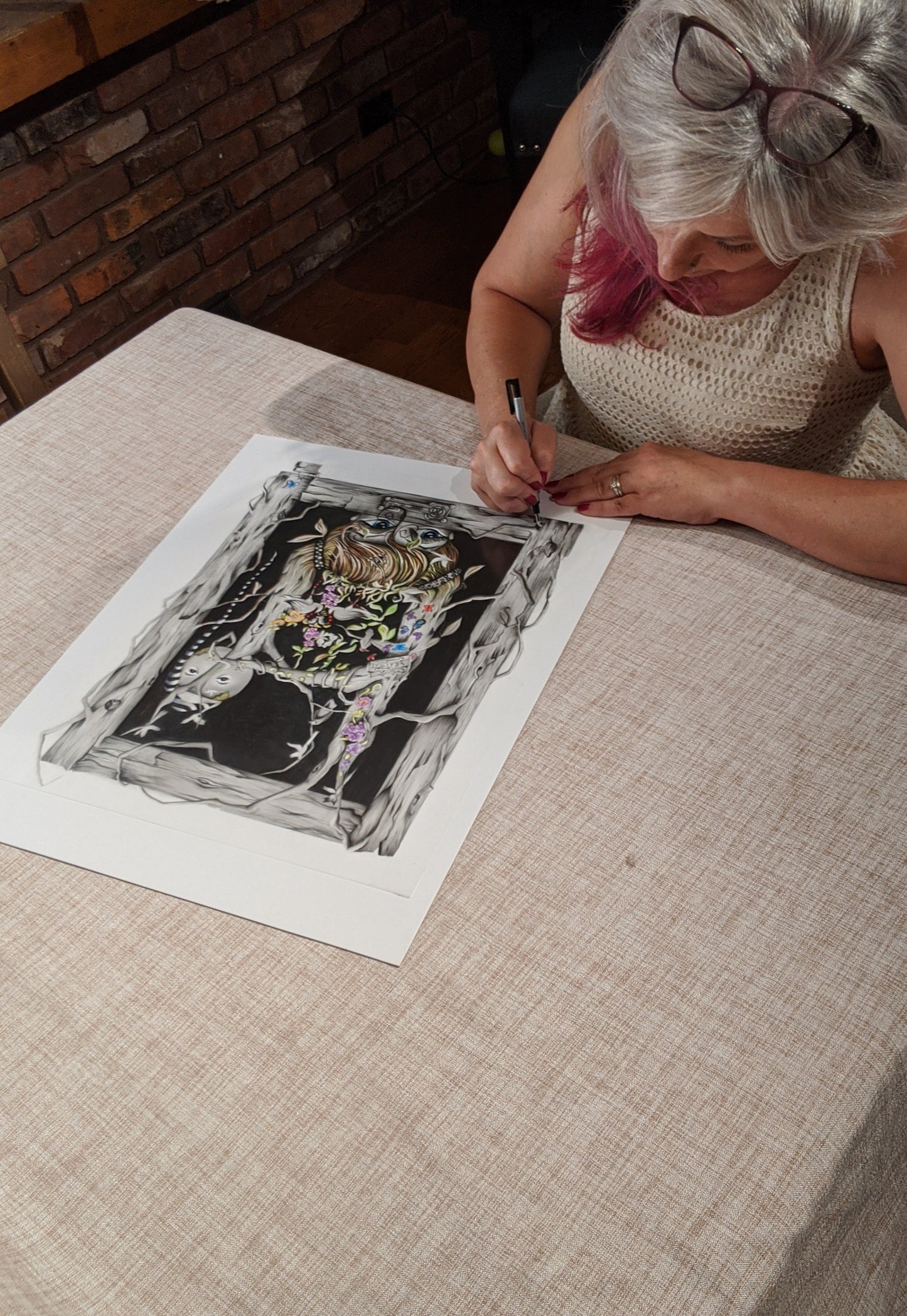 "Fly Me To the Moon" Fine Art Print Limited Edition Reproduction