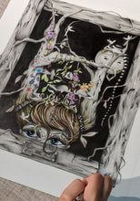 Load image into Gallery viewer, "Fly Me To the Moon" Fine Art Print Limited Edition Reproduction