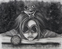 Load image into Gallery viewer, "Frog Princess" Fine Art Print