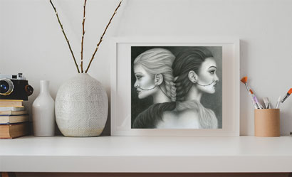 Twisted Together" Fine Art Print
