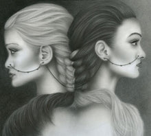 Load image into Gallery viewer, Twisted Together" Fine Art Print