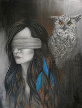 Load image into Gallery viewer, "Who's There?" Fine Art Print