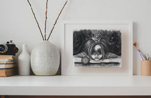 Load image into Gallery viewer, "Frog Princess" Fine Art Print