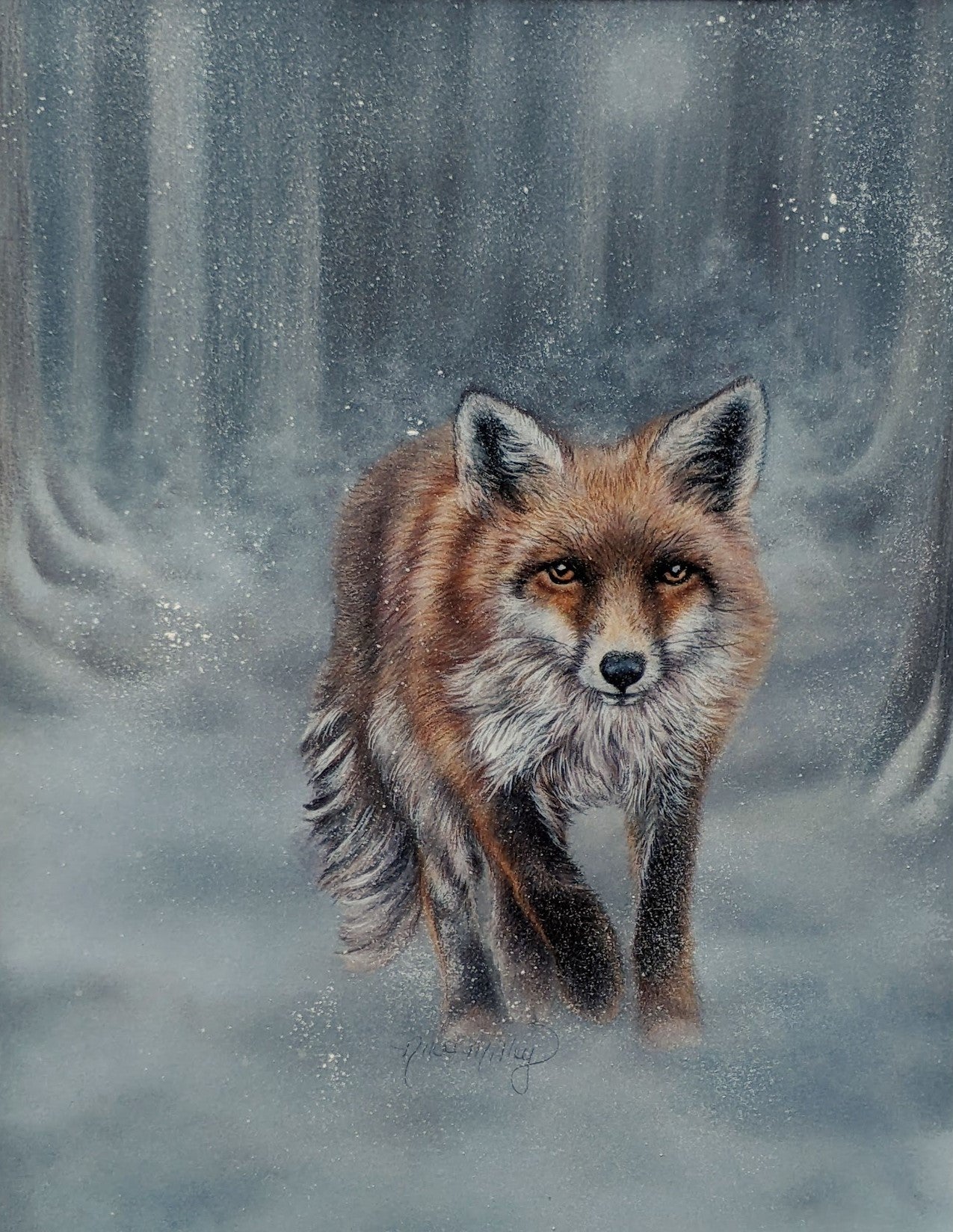 "Blaze" Fine Art Print