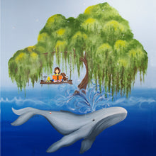 Cargar imagen en el visor de la galería, &quot;Whale of a Tale&quot; Canvas/Print

