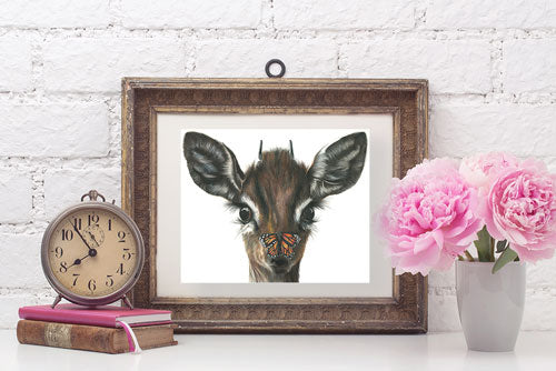 "Butterfly Kisses" Fine Art Print
