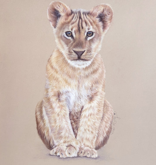 "Lion Cub" Original Artwork