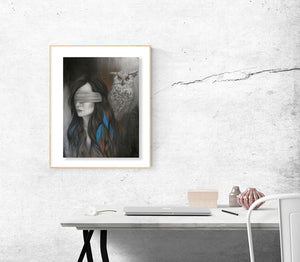 "Who's There?" Fine Art Print